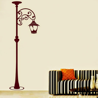 75% OFF on DeStudio Lamp Post One Size Tiny Wall Sticker