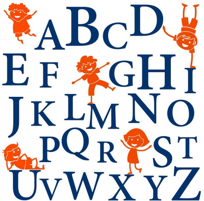 25% OFF on Chipakk ABC Educational 01 Decal Pigmented Polyvinyl Sticker