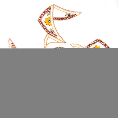 58% OFF on Amba Handicraft White Swastik Deep Rangoli Acrylic Sheet Sticker