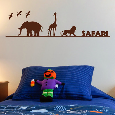 80% OFF on DeStudio Safari Wild Africa Animal Animals Wall Sticker Sticker 80% OFF on DeStudio Safari Wild Africa Animal Animals Wall Sticker Sticker