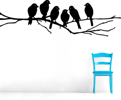 77% OFF on D��cor Kafe Decal Style Birds Branch Wall Sticker Large Size-40*12 Inch Wall Sticker Sticker Pack of 1 77% OFF on D��cor Kafe Decal Style Birds Branch Wall Sticker Large Size-40*12 Inch Wall Sticker Sticker Pack of 1