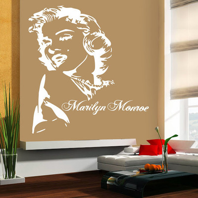 75% OFF on DeStudio Marilyn Monroe Quote Size Tiny Wall Sticker