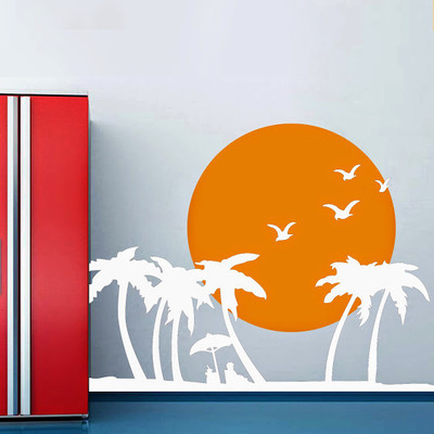 87% OFF on DeStudio Holiday On Beach One Size Tiny Wall Sticker 87% OFF on DeStudio Holiday On Beach One Size Tiny Wall Sticker