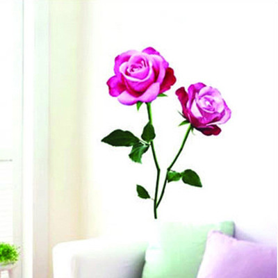 33% OFF on Pindia Two Rose Flower Wall Sticker 33% OFF on Pindia Two Rose Flower Wall Sticker