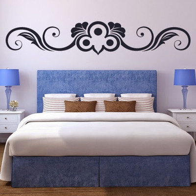 50% OFF on DeStudio Embellishment Floral Wall Decals One Size Giant WALL STICKER Sticker