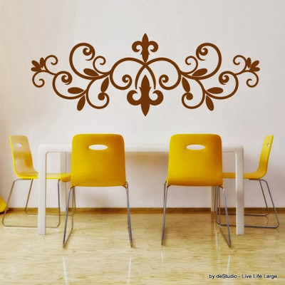 50% OFF on DeStudio DeStudio Decorative Floral Embelishment Wall Stickers Size MEGA WALL STICKER Sticker