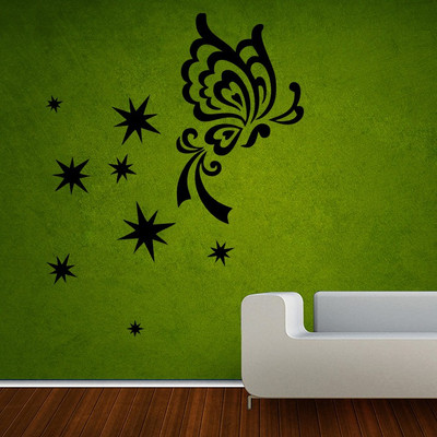 56% OFF on Decor Kafe Decal Style ButterFly Sparkles Art Large Size Size-19*24 Inch Wall Sticker Sticker Pack of 1 56% OFF on Decor Kafe Decal Style ButterFly Sparkles Art Large Size Size-19*24 Inch Wall Sticker Sticker Pack of 1