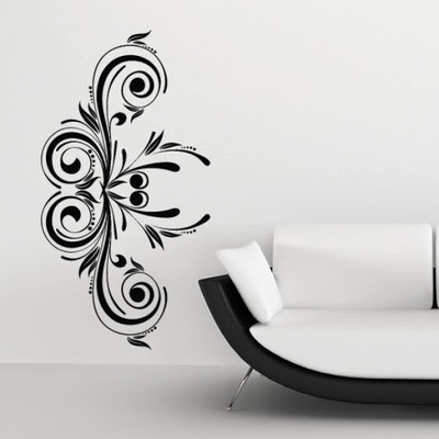 50% OFF on DeStudio Side Floral Size Giant Wall Sticker
