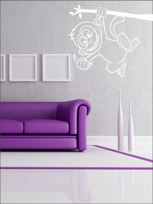 58% OFF on Wall1ders Monkey With Banana PVC Vinyl Sticker Pack of 1 58% OFF on Wall1ders Monkey With Banana PVC Vinyl Sticker Pack of 1