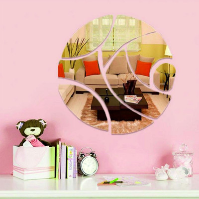 28% OFF on Saifee 3D Home Office Decor Wall Decals Mirror Decal Acrylic Sticker