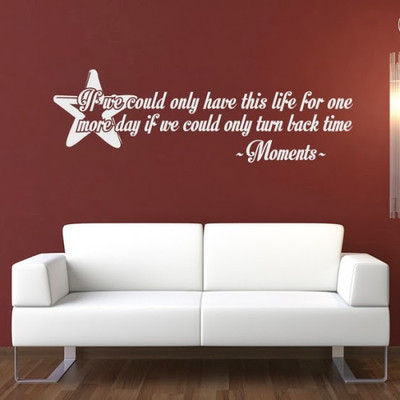 66% OFF on DeStudio If We Could Only Have Size Tiny Wall Sticker