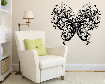 85% OFF on Decor Kafe Decal Style Butterfly Wall Large Size-32*27 Inch Vinyl Film Sticker Pack of 1 85% OFF on Decor Kafe Decal Style Butterfly Wall Large Size-32*27 Inch Vinyl Film Sticker Pack of 1