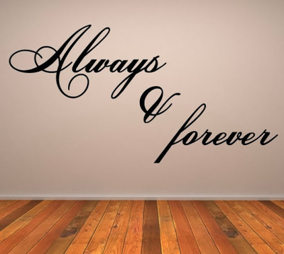 50% OFF on DeStudio DeStudio Always And Forever Wall Wall Stickers Size GIANT WALL STICKER Sticker