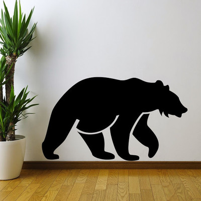 62% OFF on DeStudio Bear Silhouette Animal Wall Sticker Sticker 62% OFF on DeStudio Bear Silhouette Animal Wall Sticker Sticker