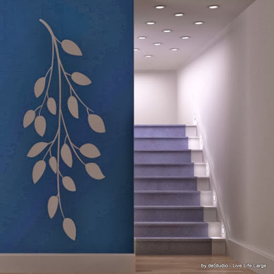 80% OFF on DeStudio DeStudio Floral Branch Leaves Wall Stickers Size SUPER WALL STICKER Sticker