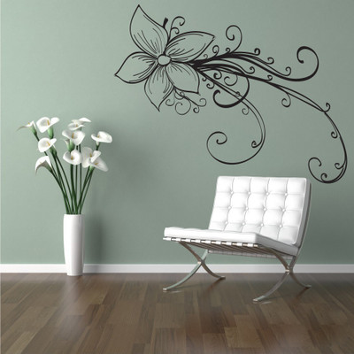 65% OFF on D��cor Kafe Decal Style Rose Floral Wall Sticker Tiny Size-16*12 Inch Wall Sticker Sticker Pack of 1 65% OFF on D��cor Kafe Decal Style Rose Floral Wall Sticker Tiny Size-16*12 Inch Wall Sticker Sticker Pack of 1