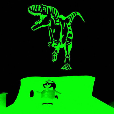50% OFF on DeStudio Dinosaur Glow Glow In Dark Wall Sticker