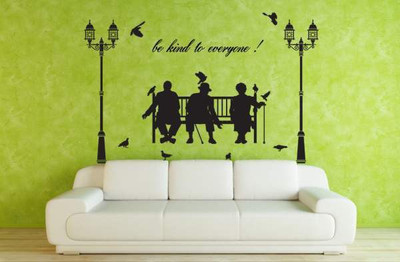 47% OFF on Hoopoe Decor Be Kind to Everyone Wall Sticker Pack of 1