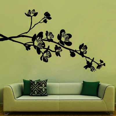 87% OFF on DeStudio Flowers On Branch Size Tiny Wall Sticker