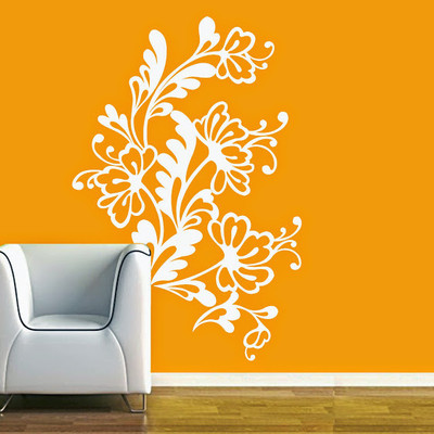 50% OFF on DeStudio DeStudio Flower Web One Wall Stickers Size JUMBO WALL STICKER Sticker