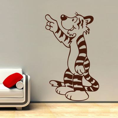 82% OFF on D��cor Kafe Decal Style Tiger Wall Art Medium Size-16*36 Inch Wall Sticker Sticker Pack of 1 82% OFF on D��cor Kafe Decal Style Tiger Wall Art Medium Size-16*36 Inch Wall Sticker Sticker Pack of 1