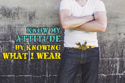16% OFF on Know My Attitude On What I Wear Poster Paper Print