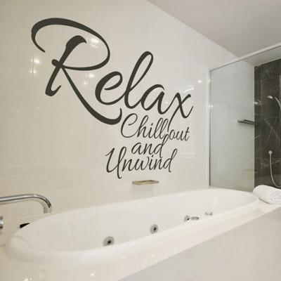 50% OFF on DeStudio DeStudio Relax chill Out Wall Stickers Size LARGE WALL STICKER Sticker
