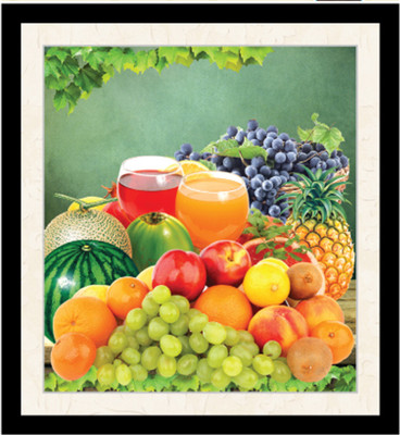 33% OFF on Pindia Fruits & Juice Wall Sticker
