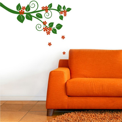 20% OFF on Chipakk Flowering Branch 9- Green-S Pigmented Polyvinyl Films Imported Sticker