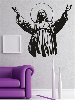 87% OFF on Wall1ders Jesus Christ PVC Vinyl Sticker Pack of 1