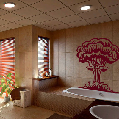 50% OFF on DeStudio DeStudio Volcano Two Wall Stickers Size LARGE WALL STICKER Sticker