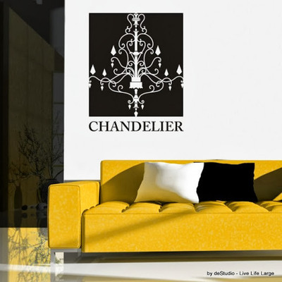50% OFF on DeStudio DeStudio Chandalier with Text Wall Stickers Size MEGA WALL STICKER Sticker 50% OFF on DeStudio DeStudio Chandalier with Text Wall Stickers Size MEGA WALL STICKER Sticker