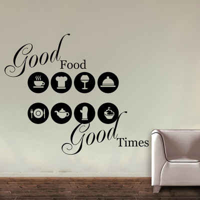 87% OFF on DeStudio Good Food Good Times Size Tiny Wall Sticker