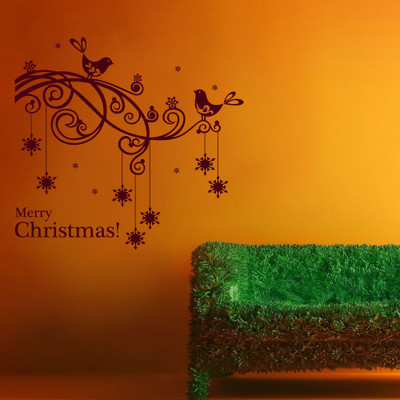 30% OFF on Creative Width Decor Christmas Chimes Vinyl Sticker Sticker Pack of 1