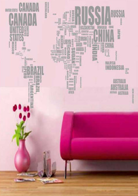 35% OFF on Ritzy World Map Living Room Wall Decal Sticker 35% OFF on Ritzy World Map Living Room Wall Decal Sticker