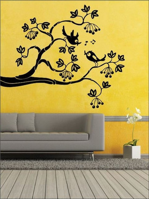 82% OFF on Wall1ders Twitters Singing On Vine PVC Vinyl Sticker Sticker Pack of 1