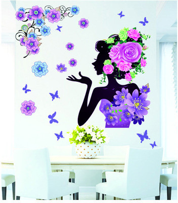 33% OFF on Pindia 3d Beautiful Flower Princes Design Wall Sticker 33% OFF on Pindia 3d Beautiful Flower Princes Design Wall Sticker
