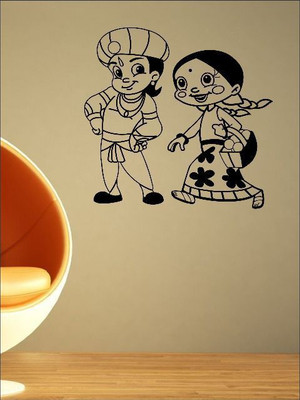 80% OFF on Wall1ders Bheem & Chutki 36 Sticker Sticker Pack of 1 80% OFF on Wall1ders Bheem & Chutki 36 Sticker Sticker Pack of 1