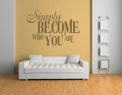 50% OFF on DeStudio DeStudio Simply Become Who You Are One Wall Stickers Size GIANT WALL STICKER Sticker