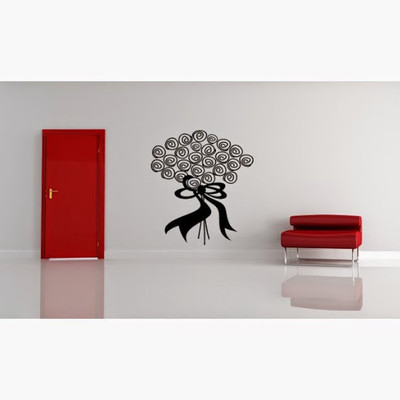 50% OFF on DeStudio Rose Bunch With Ribbon One Size Giant Wall Sticker 50% OFF on DeStudio Rose Bunch With Ribbon One Size Giant Wall Sticker