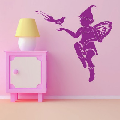 50% OFF on DeStudio DeStudio Fairy Bird Wall Stickers Size SUPER WALL STICKER Sticker