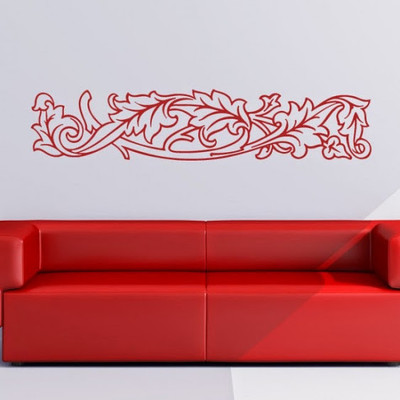 44% OFF on DeStudio Floral Decoration Leafy Size Tiny Wall Sticker