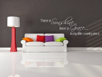 50% OFF on DeStudio DeStudio There Is Sunshine There is Grace One Wall Stickers Size MEGA WALL STICKER Sticker