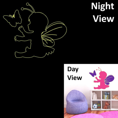 25% OFF on Chipakk Lil Fairy Wall Decal Glow In The Dark Pigmented Polyvinyl Films Imported Sticker 25% OFF on Chipakk Lil Fairy Wall Decal Glow In The Dark Pigmented Polyvinyl Films Imported Sticker
