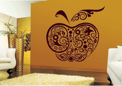 62% OFF on DeStudio DeStudio Apple Two Wall Stickers Size MEDIUM WALL STICKER Sticker