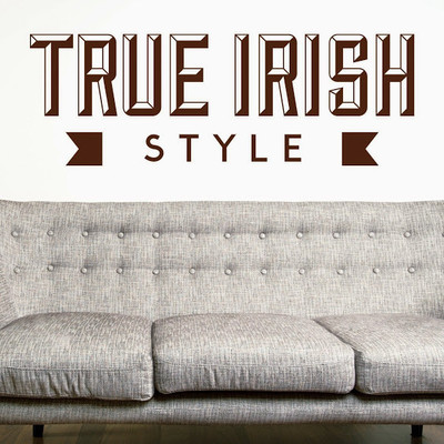 50% OFF on DeStudio True Irish Fun Ireland=Color Brown Size 135 X 60 Cms Wall Sticker