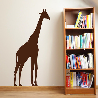 87% OFF on DeStudio Giraffe Wild Animals Wall Sticker Sticker