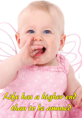 16% OFF on Incredible Quote - Life Has A Higher End Poster Paper Print