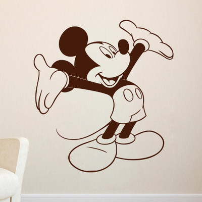65% OFF on D��cor Kafe Decal Style Mickey Mouse Wall Art Tiny-15*17 Inch Wall Sticker Sticker Pack of 1 65% OFF on D��cor Kafe Decal Style Mickey Mouse Wall Art Tiny-15*17 Inch Wall Sticker Sticker Pack of 1