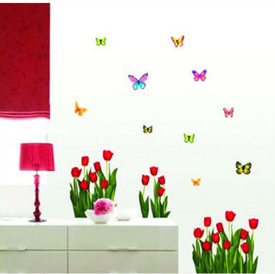 33% OFF on Pindia Step Roses Wall Sticker 33% OFF on Pindia Step Roses Wall Sticker